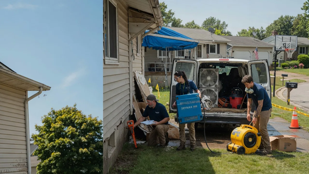 Ceiling Leak Cleanup in Ipava, IL near me